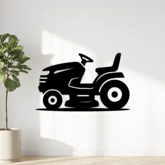 Sticker autocollant tracteur de pelouse décoration decostickerstore - PUU9ED