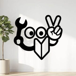 Sticker autocollant Symbole JDM amusant décoration decostickerstore - S0LU3S