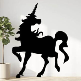 Sticker Autocollant Licorne cheval V87289