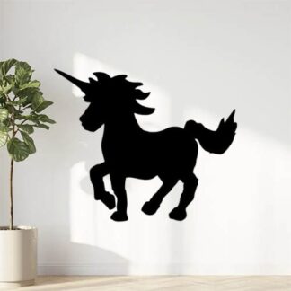 Sticker Autocollant Licorne cheval V87291