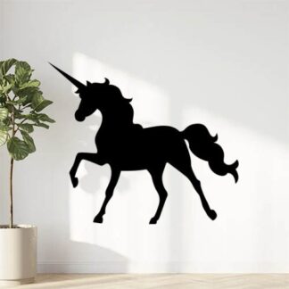 Sticker Autocollant Licorne cheval V87295