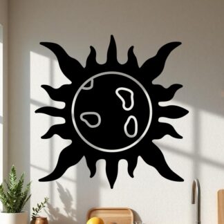 sticker autocollant Soleil VUENQ