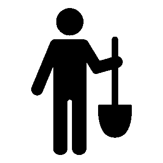 sticker autocollant Plante jardinier paysagiste GPMBC