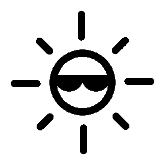 sticker autocollant Soleil QL02Z