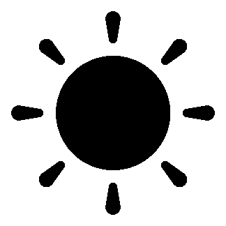 sticker autocollant Soleil G81VW