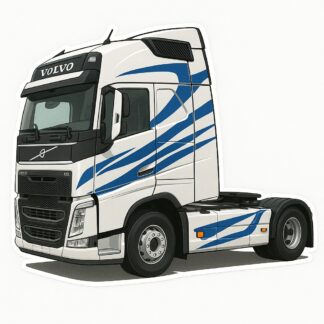 Autocollant Kit d'autocollants latéraux Volvo FH 420 graphiques décoration decostickerstore - OGI3E0