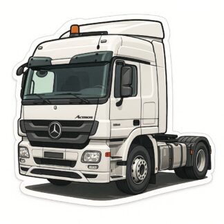 Autocollant Tracteur Mercedes Actros Euro 5 décoration decostickerstore - HLQAAY