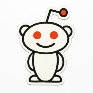 Autocollant mascotte snoo de reddit décoration decostickerstore - NXYUVI