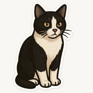 Autocollant noir blanc décoration decostickerstore - Q3ELMF