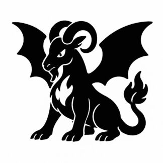 Sticker autocollant Imagine et invente un Pokémon issu de la mythologie. décoration decostickerstore - J2R7IR