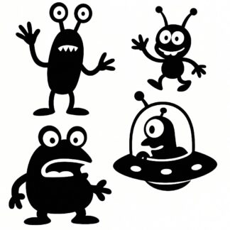 Sticker autocollant Les zinzins de l’espace décoration decostickerstore - REEVIN