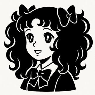 Sticker autocollant Manga de bonbons décoration decostickerstore - WGOKF8