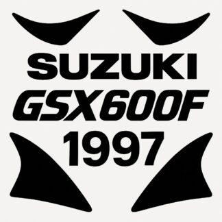 Sticker autocollant Naljepnice pour suzuki gsx600f 1997 décoration decostickerstore - VL1MYT