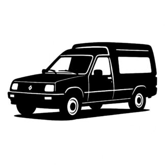 Sticker autocollant Renault Rapid décoration decostickerstore - 1KJIEC