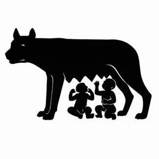 Sticker autocollant la louve capitoline décoration decostickerstore - 9UYEAH