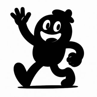 Sticker autocollant personnage amusant décoration decostickerstore - BAA9PV