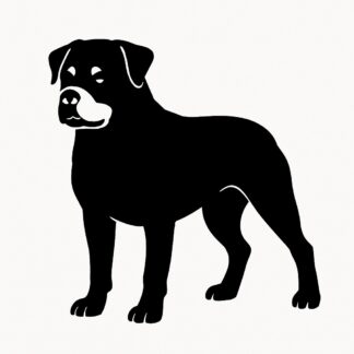 Sticker autocollant rottweiler décoration decostickerstore - VKH8PN