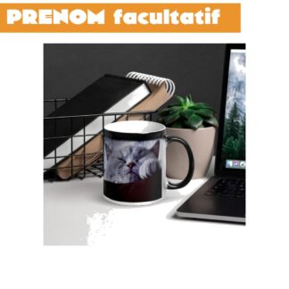 Mug Magique Brillant chat dort