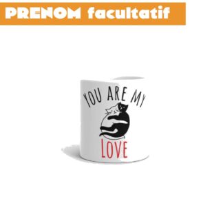 Mug Blanc Brillant you are my love