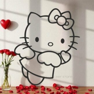 Sticker autocollant hello Kitty ange