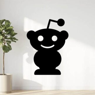 Sticker autocollant mascotte snoo de reddit décoration decostickerstore - 6THCMP