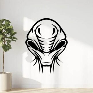 sticker autocollant ovni extraterrestre alien 4 7XUVB