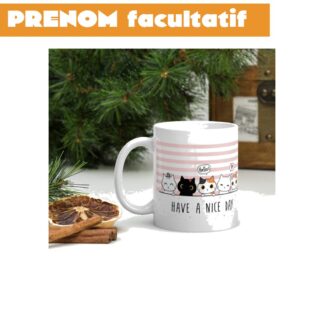 Mug Blanc Brillant Have a nice day