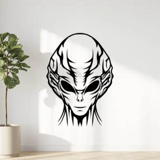 sticker autocollant ovni extraterrestre alien 2 9DFAF
