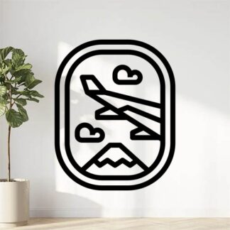 sticker autocollant avion AEJ9V