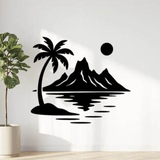 Sticker autocollant Île de Moorea décoration decostickerstore - APY4LW