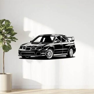 Sticker Autocollant voiture rally silouhette BVw187291