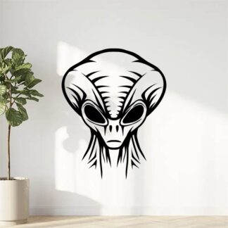 sticker autocollant ovni extraterrestre alien 6 BXORE