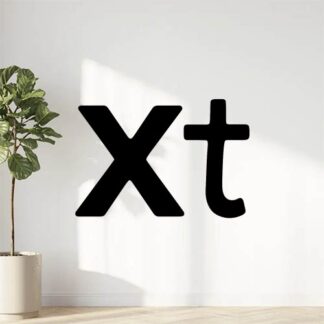 Sticker autocollant Xt décoration decostickerstore - C09HHR