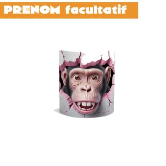 Mug à personnaliser singe tasse  EST2
