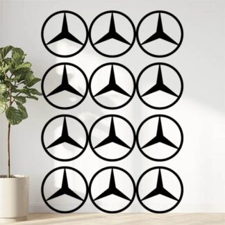 sticker autocollant Mercedes lot de 12 HARCM