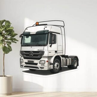 Autocollant Tracteur Mercedes Actros Euro 5 décoration decostickerstore - HLQAAY