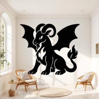 Sticker autocollant Imagine et invente un Pokémon issu de la mythologie. décoration decostickerstore - J2R7IR