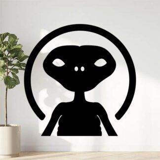 sticker autocollant alien extraterrestre ovni 7 LJWD6