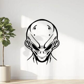 sticker autocollant ovni extraterrestre alien 1 LPF3H