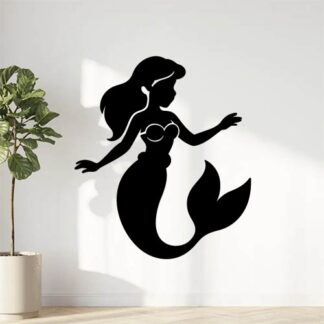 Sticker autocollant Sirène Ariel décoration decostickerstore - MUEZTX