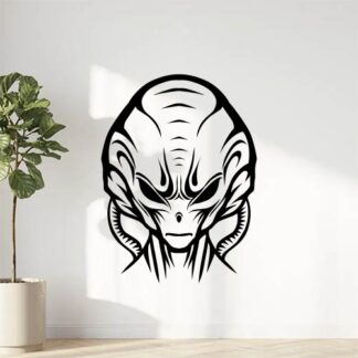 sticker autocollant ovni extraterrestre alien 9 NTWZX