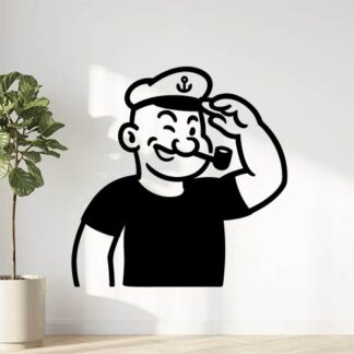 Sticker autocollant Tee tarra kippari-kallesta décoration decostickerstore - NZYFPW