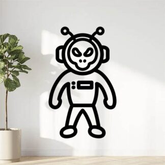 sticker autocollant alien extraterrestre ovni 10 PDHGC