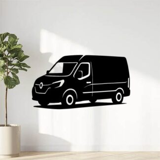 Sticker autocollant un fourgon Renault décoration decostickerstore - S0GABY