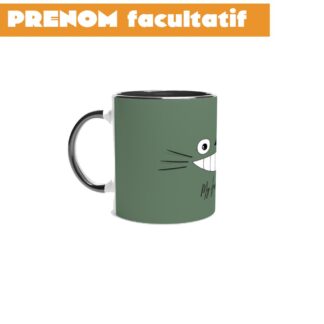 Mug en céramique blanche 325 ml (11 oz) avec intérieur coloré