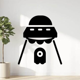 sticker autocollant ovni alien extraterrestre 1 TKQDG