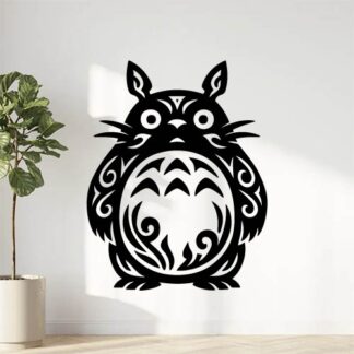Sticker autocollant Totoro tribal décoration decostickerstore - TZAPJE