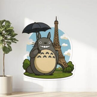 Autocollant Totoro à Paris en France décoration decostickerstore - V3TFAT