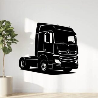 Sticker autocollant Tracteur Mercedes Actros Euro 5 décoration decostickerstore - WAOFE6