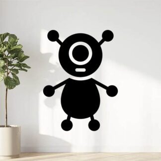 sticker autocollant alien extraterrestre ovni 1 YO8NF